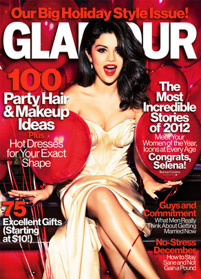 Selena Gomez, Glamour Magazine Cover Selena Gomez, Glamour Magazine Cover